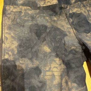 Double D Ranch Black and Gold Leggings